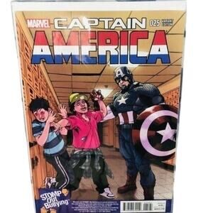 Captain America #25 1:25 Stomp Out Bullying Variant 1st Sam Wilson as‎ Cap